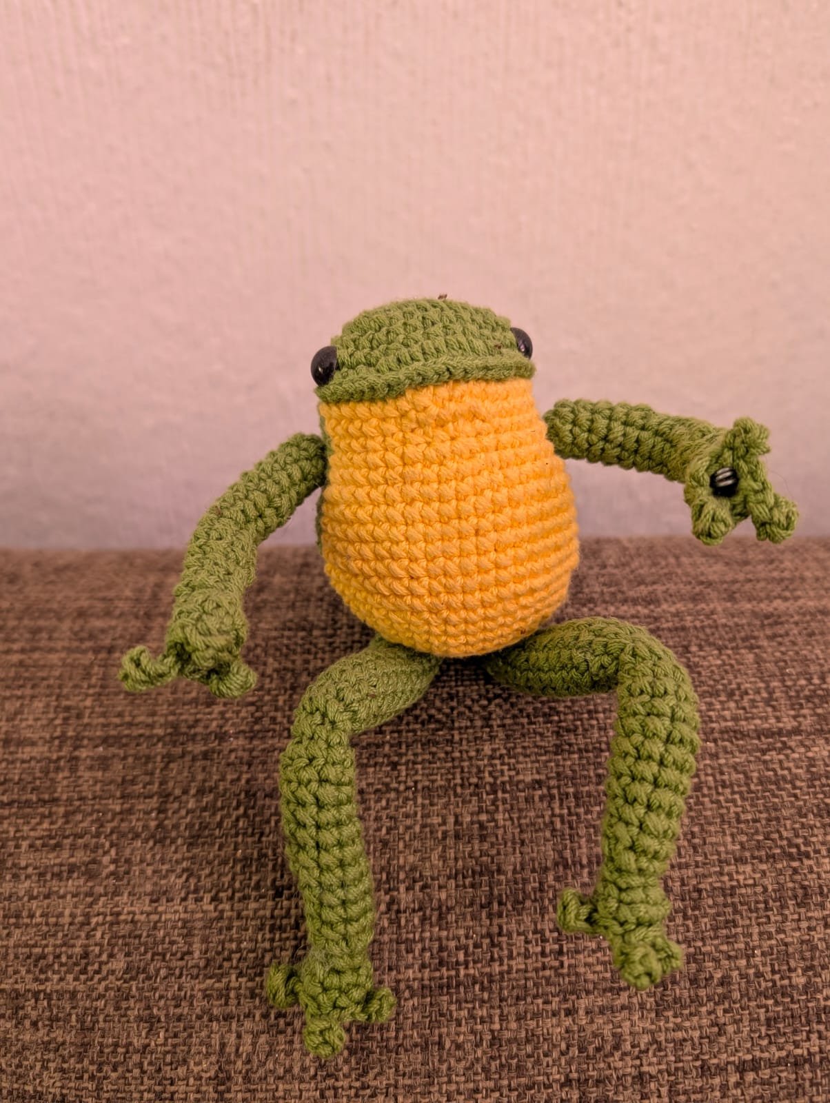 Rana amigurumi