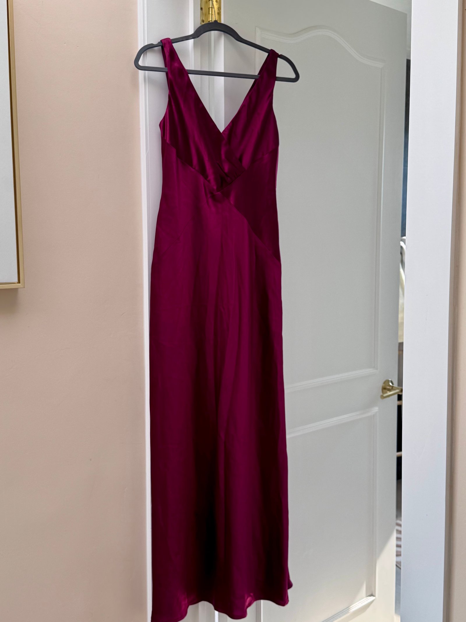 Vestido largo satinado JONES NEW YORK EVENING