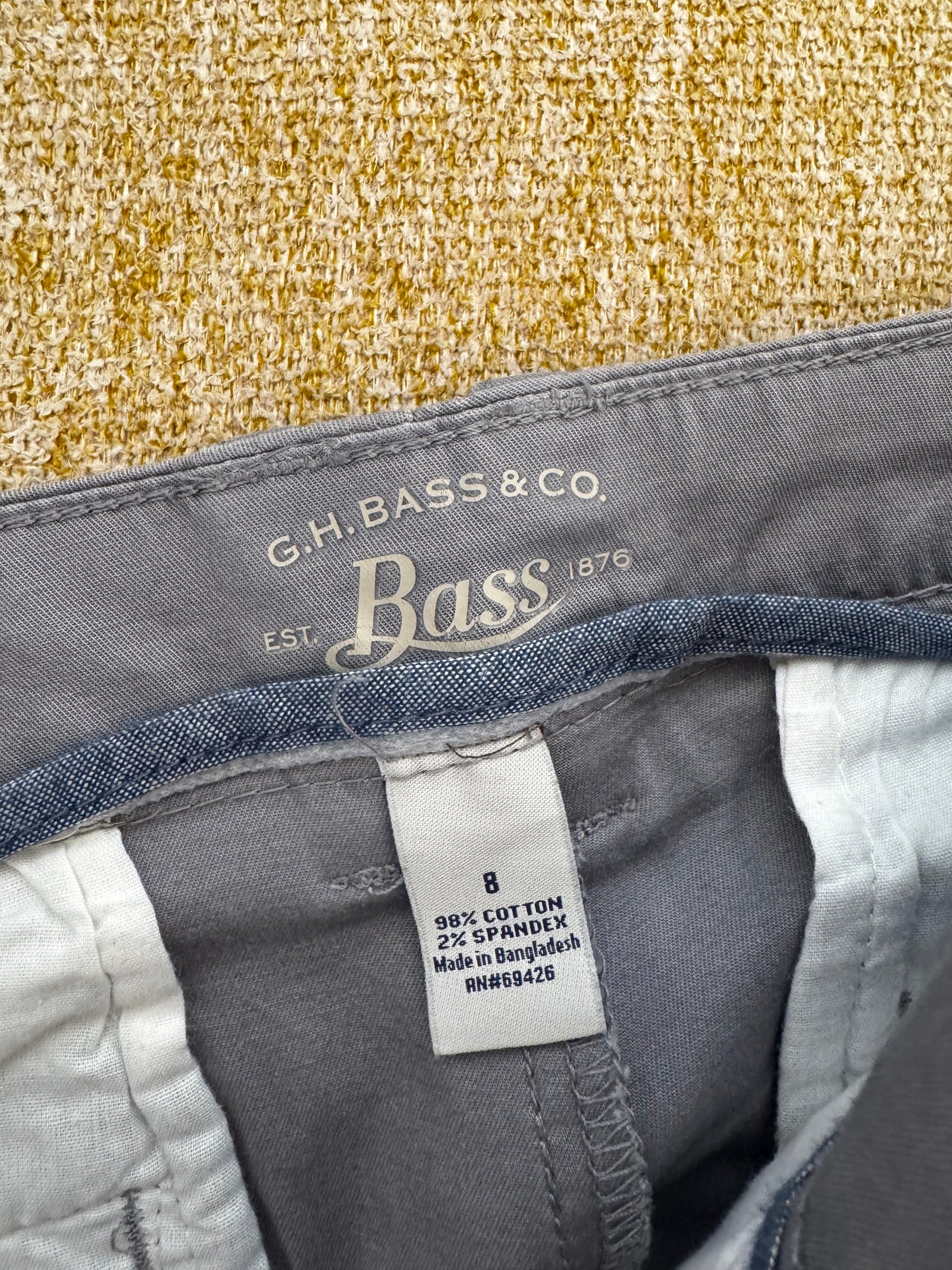 Pantalón G.H. Bass & Co. gris – Talla 8